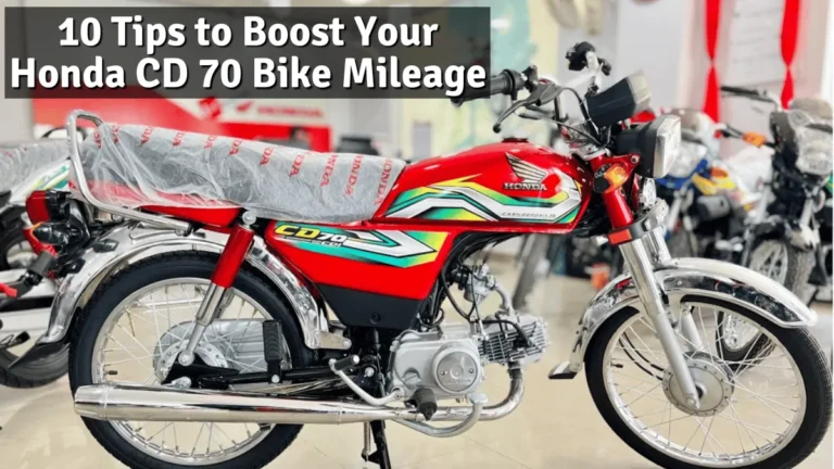 10 Tips to Boost Your Honda CD70 Bike Mileage